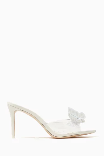 Vanessa 85 Mid Mules in Plexi