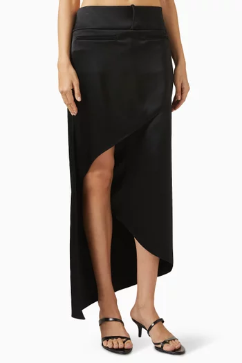 Infinity Heritage Skirt in Satin