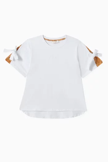 Geo Trims T-shirt in Cotton