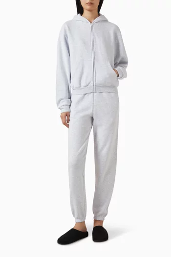 Cotton Fleece Classic Zip-up Hoodie