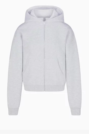 Cotton Fleece Classic Zip-up Hoodie