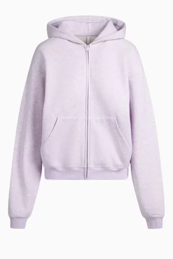 Cotton Fleece Classic Zip-up Hoodie