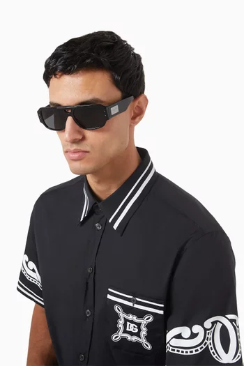 Aviator Sunglasses in Acetate