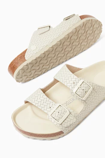 Arizona Lena Sandals in Braided Leather
