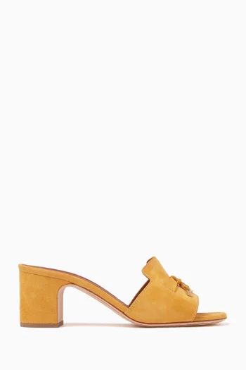 Summer Charms 55 Mule Sandals in Suede
