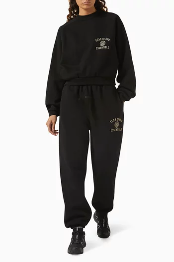 Crop Sweater in Fleece