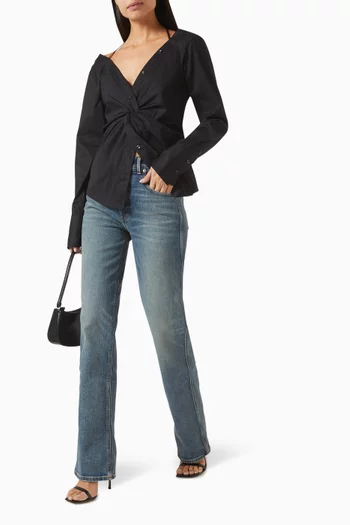 Good Cowboy Bootcut Jeans in Denim