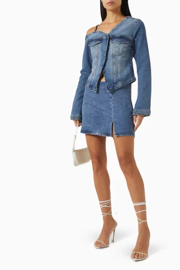 Mini Skirt in Denim