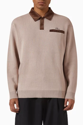 Casino Rugby Polo Shirt in Cotton
