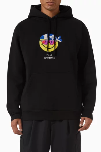 Rawdon Chenille Hoodie in Cotton-fleece