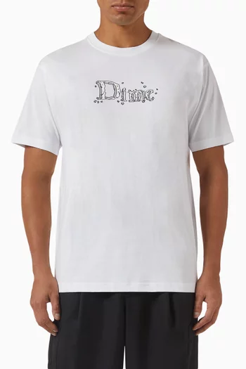 Classic Stone T-shirt in Cotton-jersey