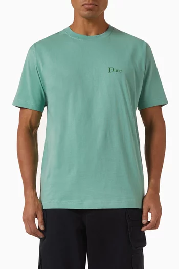 Classic Small Logo T-shirt in Cotton