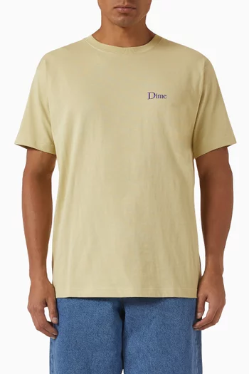 Classic Small Logo T-shirt in Cotton