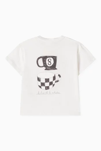 Naon Jeong Graphic T-shirt in Cotton