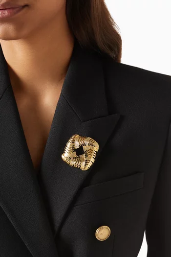 بروش بتصميم تجريدي فينتج من الثمانينيات مجموعة ريديسكفورد