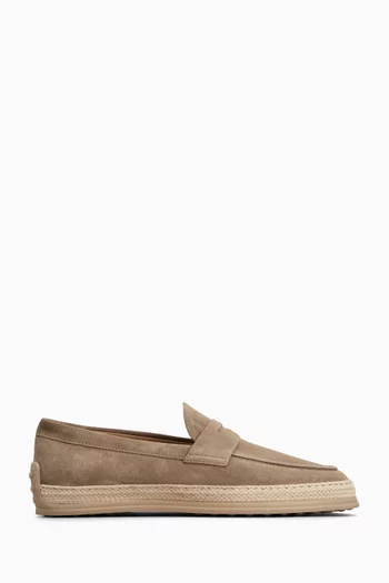 Penny Loafers in Suede
