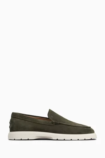 Slipper Loafers in Leather