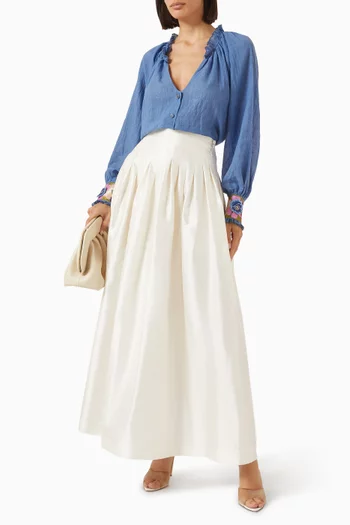 Pansy Blouse in Cotton