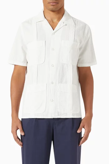 Cuban Shirt in Seersucker