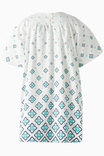 Gradient Pattern Dress