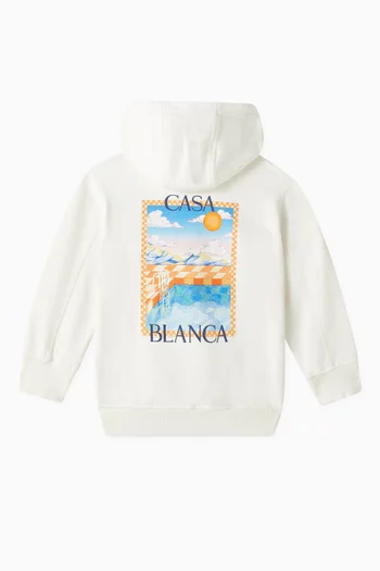 Surreal Pool Sweatshirt in Organic Cotton