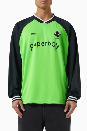 x FCRB Archive Long Sleeve Soccer Jersey T-shirt