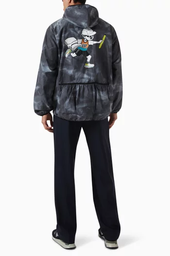 x DISTANCE Running Jacket in Nylon Blend