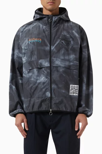 x DISTANCE Running Jacket in Nylon Blend