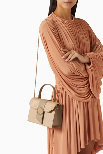 Small Audrey Bag in Raffia