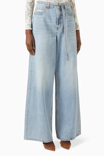 Illuminate Flared Jeans in Denim