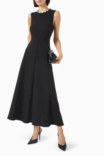 Marella Maxi Dress in Crepe