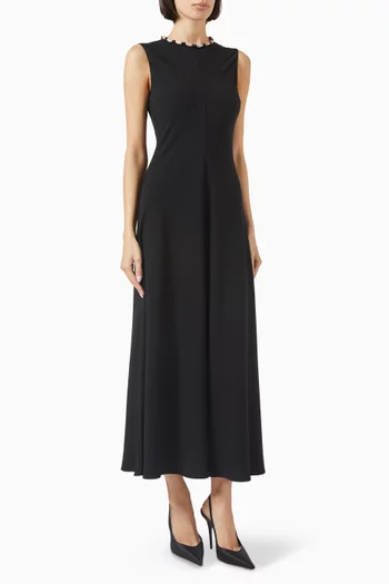 Marella Maxi Dress in Crepe
