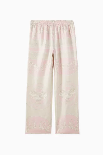 بنطال رياضي مزين بنقشة تروفي