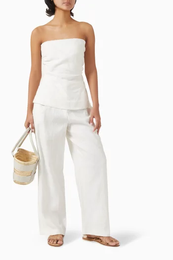 Alexa Top in Linen