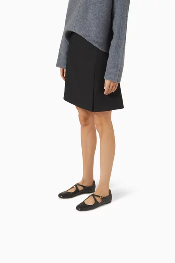 Beliska Ballet Flats in Leather