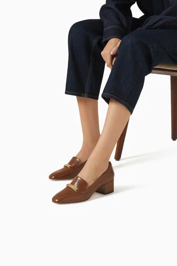 Delisa 40 Pumps in Leather