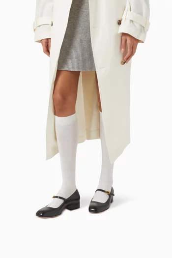 Belkys 30 Mary Jane Ballet Pumps in Leather