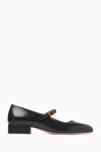 Belkys 30 Mary Jane Ballet Pumps in Leather