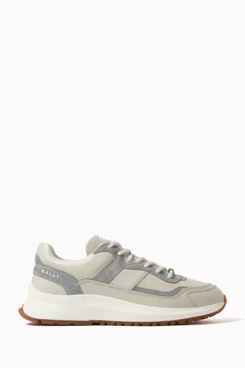 Dennys Sneakers in Leather & Suede