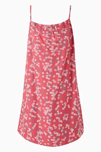Floral-print Dress