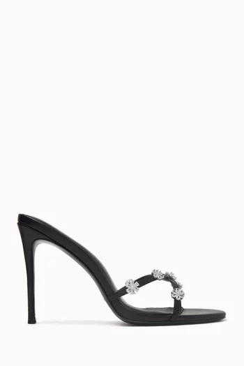 Summer 100 Embellished Mule Sandals in Leather