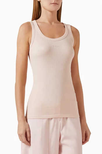 Ematite Tank Top in Stretch-cotton