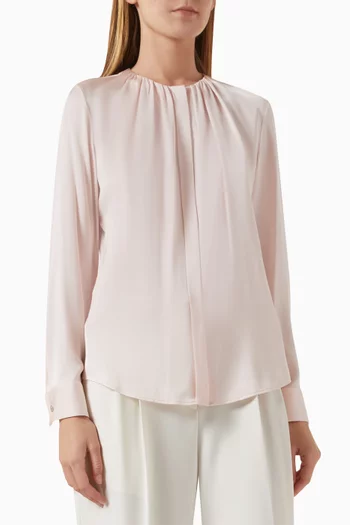 Banorah Blouse in Stretch-silk