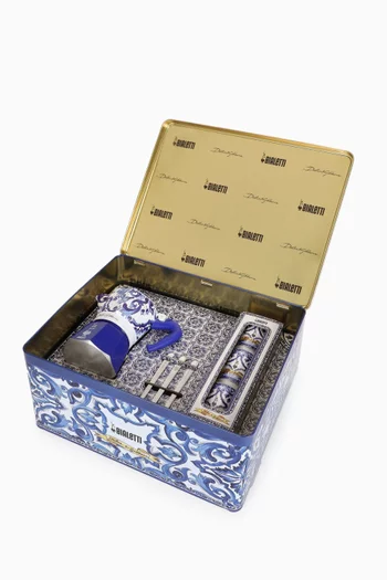 Blu Meditterraneo Moka Set