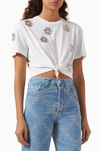 Tazzo Shell Top in Cotton