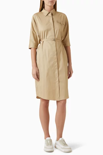 Dirisia Midi Shirt Dress in Cotton