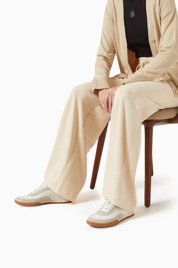 Carlynn Sneakers in Suede & Fabric