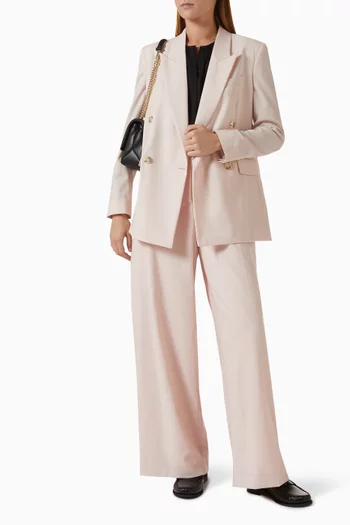 Double-breasted Blazer in Virgin-wool