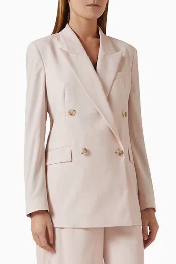 Double-breasted Blazer in Virgin-wool
