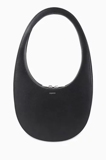Small Swipe Bag in Smooth Leather
